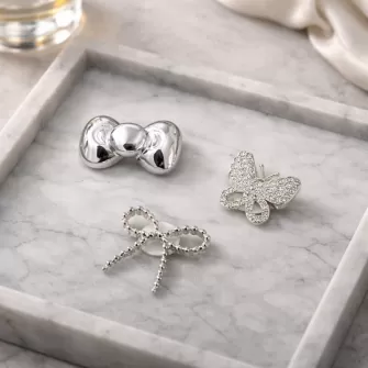 Stikeri za futrolu srebrni (3 komada)