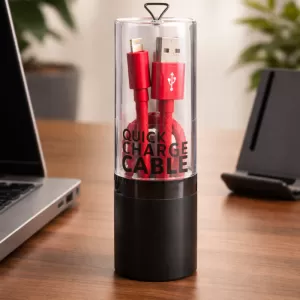 USB kabal ADAPTIVE FAST CHARGING LINE za iPhone lightning crveni 