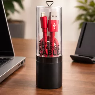 USB kabal ADAPTIVE FAST CHARGING LINE za iPhone lightning crveni 