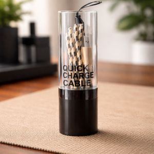 USB kabal ADAPTIVE FAST CHARGING PERTLA iPhone lightning zlatno crni 