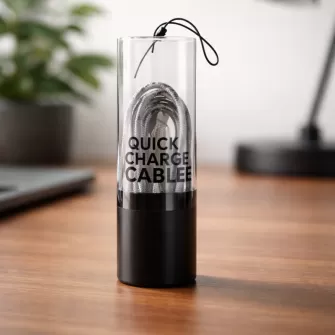 USB kabal ADAPTIVE FAST CHARGING PERTLA iPhone lightning sivo crni