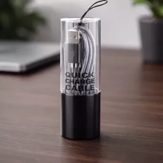 USB kabal ADAPTIVE FAST CHARGING PERTLA Type-C (Tip-C) sivi