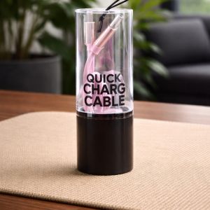 USB kabal ADAPTIVE FAST CHARGING Type-C (Tip-C) roze 