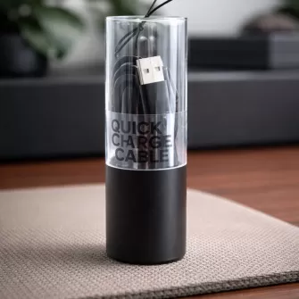 USB kabal ADAPTIVE FAST CHARGING PERTLA Type-C (Tip-C) crni 