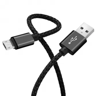 USB kabal PERTLA safe&speed micro crni
