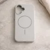 Futrola Color Thin Mag za iPhone 16 Plus siva