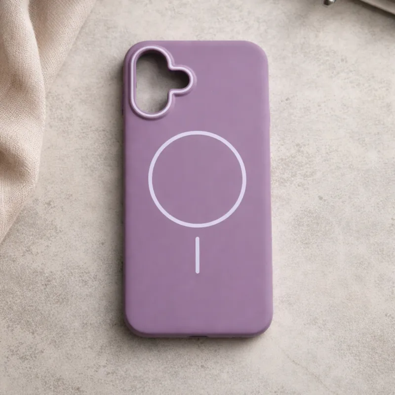 Futrola Color Thin Mag za iPhone 16 Plus ljubicasta