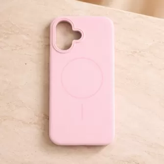 Futrola Color Thin Mag za iPhone 16 Pro roze