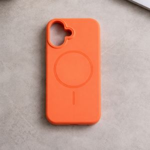 Futrola Color Thin Mag za iPhone 16 Pro Max narandzasta