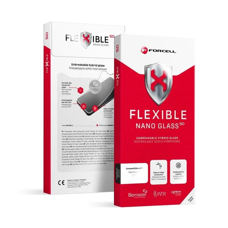 Zastitno staklo Forcell Flexible Nano 5D za iPhone 17 AIR