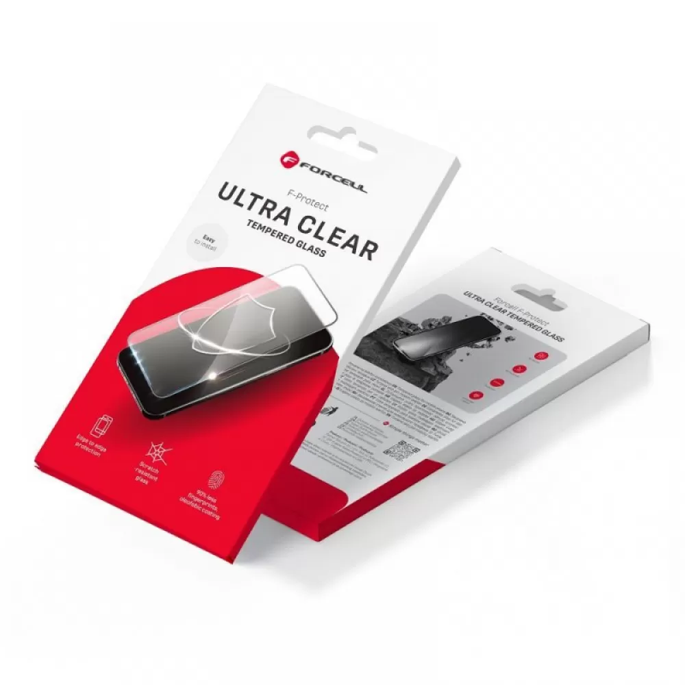 Zastitno staklo Forcell ULTRA CLEAR za Xiaomi Redmi 14C crno