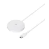 Bezicni punjac BLUE STAR Charging Pad 15W kompatibilan sa MagSafe beli