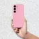 Futrola CLEAR CASE 2MM BLINK za Samsung A57 5G roze