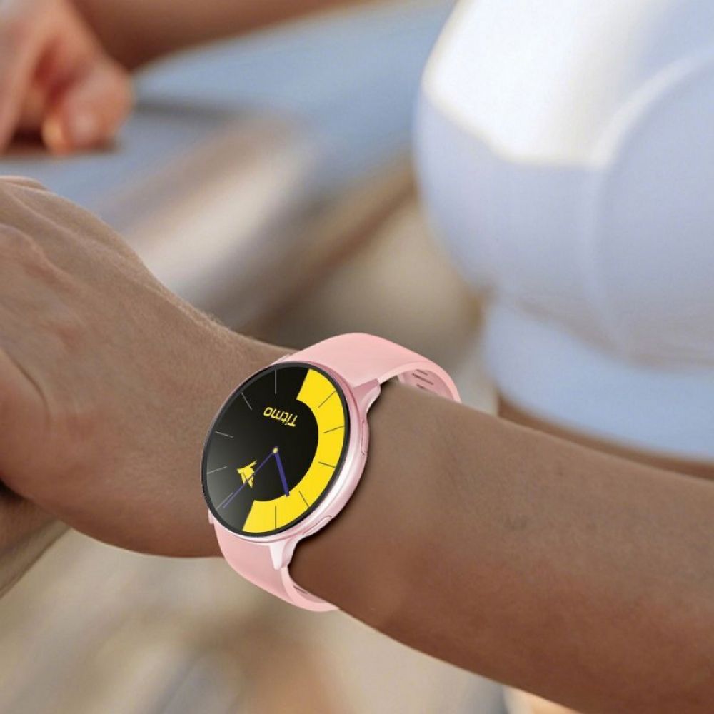 Pametni sat TITMO O-200 (GPS, AMOLED, bluetooth pozivi, silikonska narukvica) roze