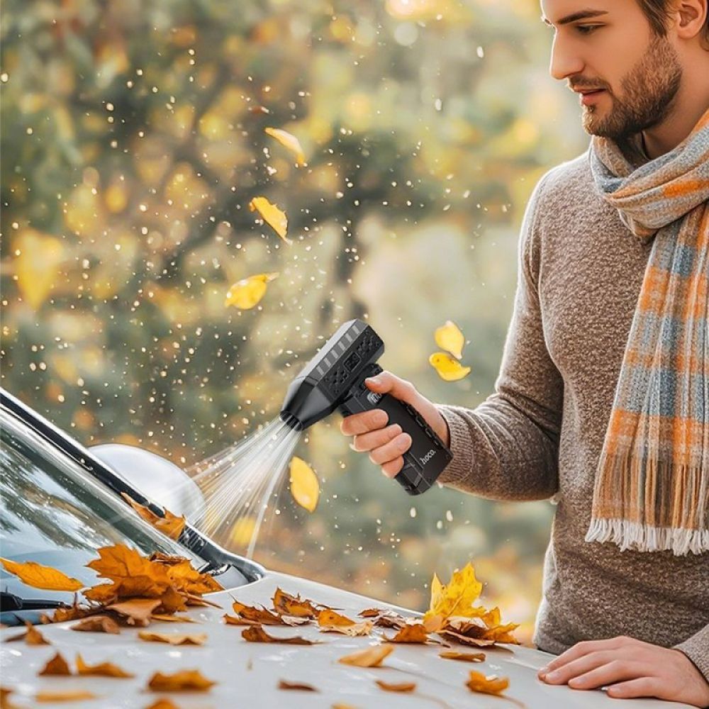 Prenosivi ventilator Hoco HX67 super fast crni