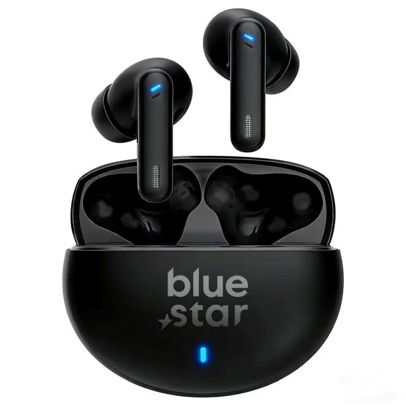 Bluetooth slusalice BLUE STAR ZEN ANC + ENC TX5 TWS crne