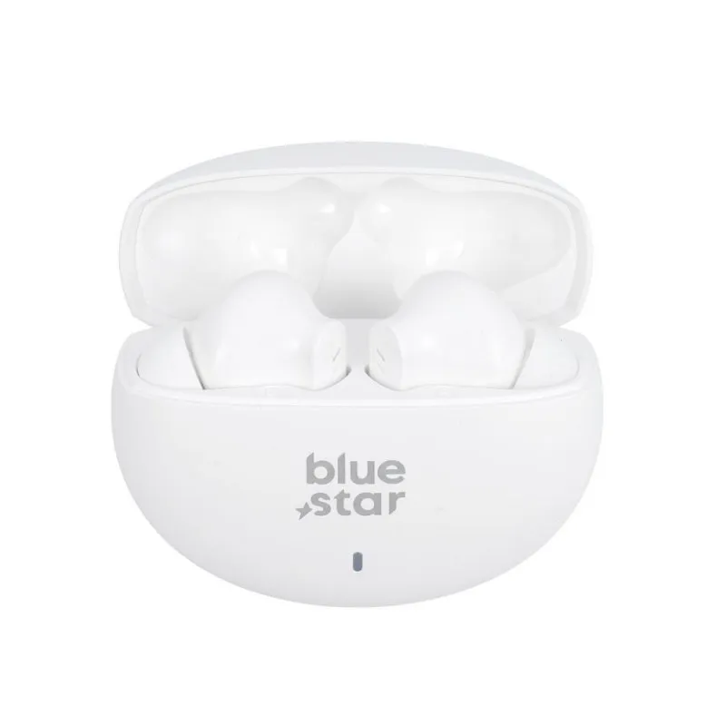 Bluetooth slusalice BLUE STAR ZEN ANC + ENC TX5 TWS bele