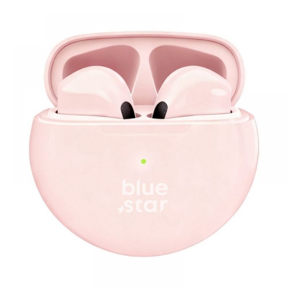 Bezicne slusalice BLUE STAR Circle Beat TX3 TWS roze