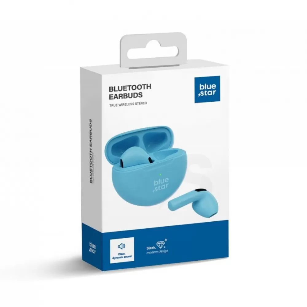 Bezicne slusalice BLUE STAR Circle Beat TX3 TWS plave