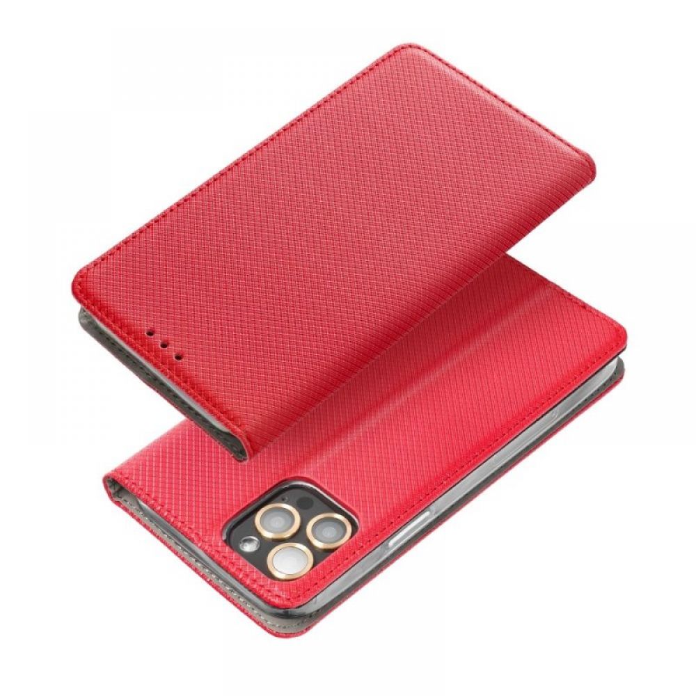 Futrola flip SMART CASE BOOK za Xiaomi Redmi Note 15 Pro 5G crvena