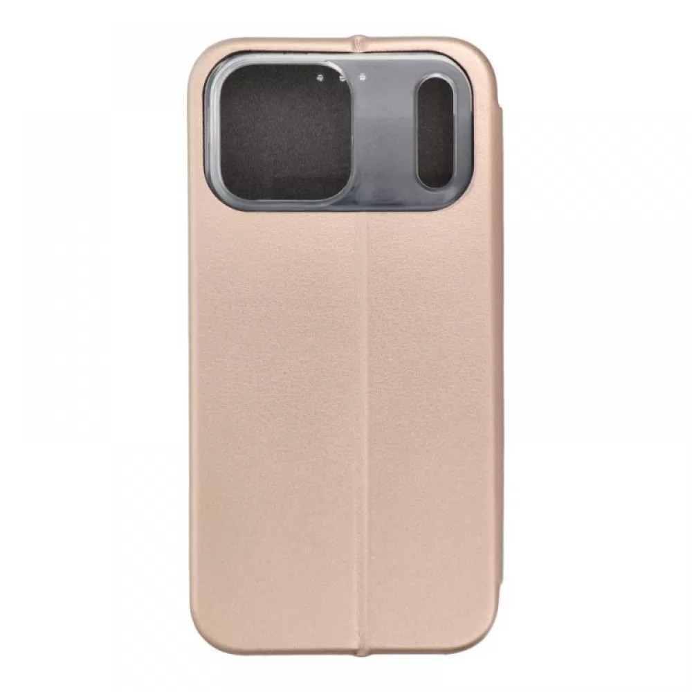 Futrola flip cover GALIO (forcell elegance) za iPhone 17 Pro Max zlatna