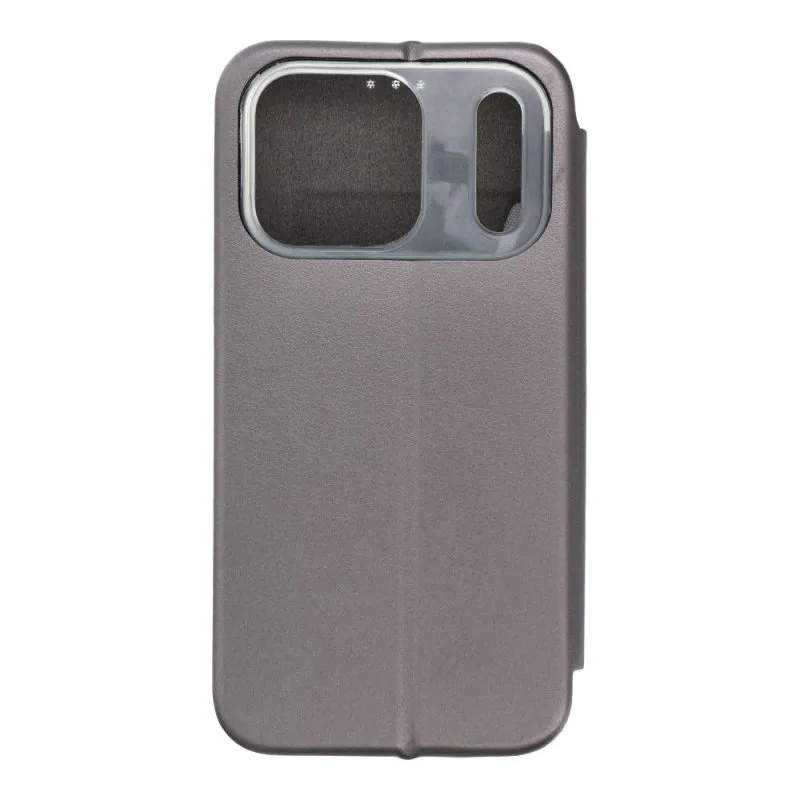 Futrola flip cover GALIO (forcell elegance) za iPhone 17 Pro / iPhone 18 Pro siva