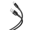 XO kabl NB212 USB A - Type-C 1,0 m 2,1A crni
