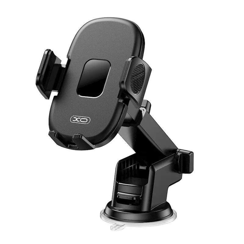 XO auto drzac C121 crni sa vakumskim nosacem