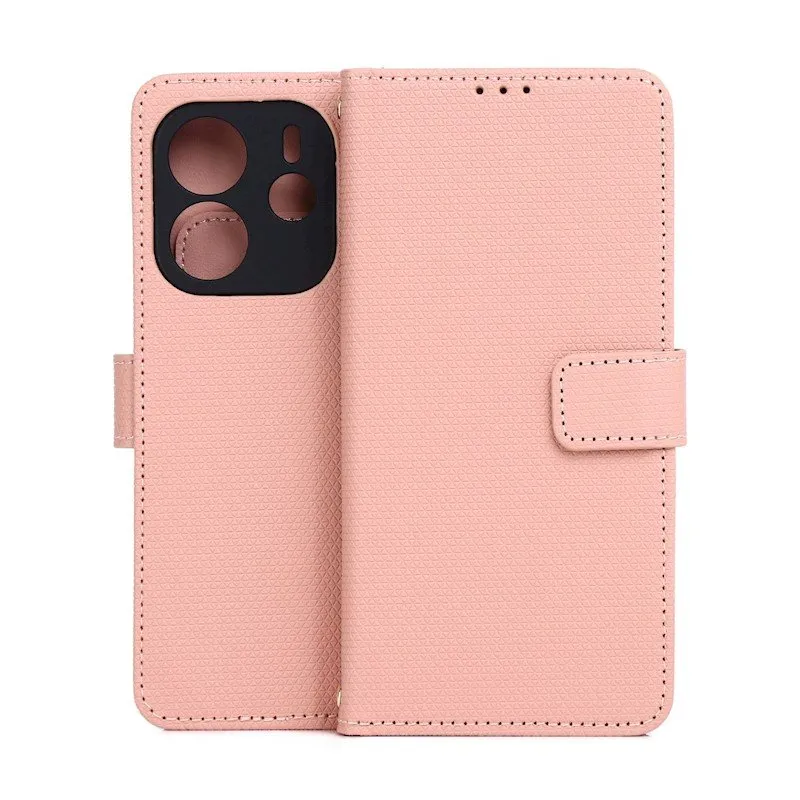 Futrola SMART TRIANGLE za Xiaomi Redmi 14C 4G / 14C 5G / Redmi A4 / POCO C75 roze