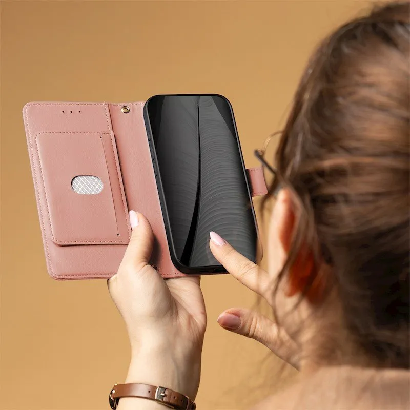 Futrola SMART TRIANGLE za Xiaomi Redmi 14C 4G / 14C 5G / Redmi A4 / POCO C75 roze
