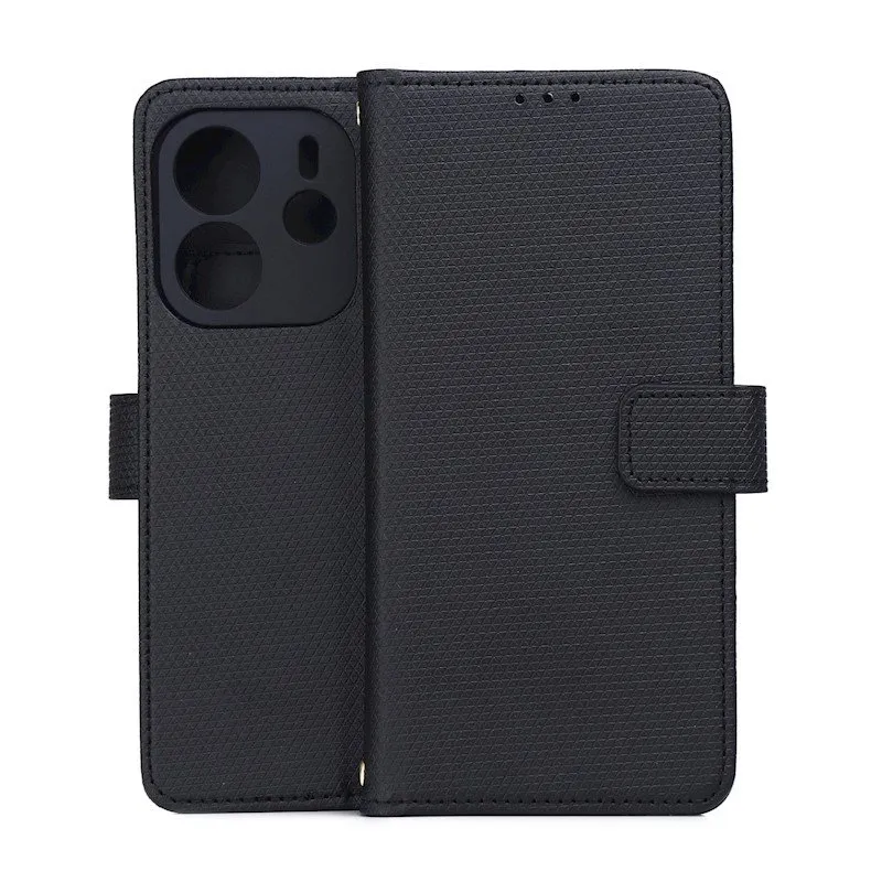 Futrola SMART TRIANGLE za Xiaomi Redmi 14C 4G / 14C 5G / Redmi A4 / POCO C75 crna
