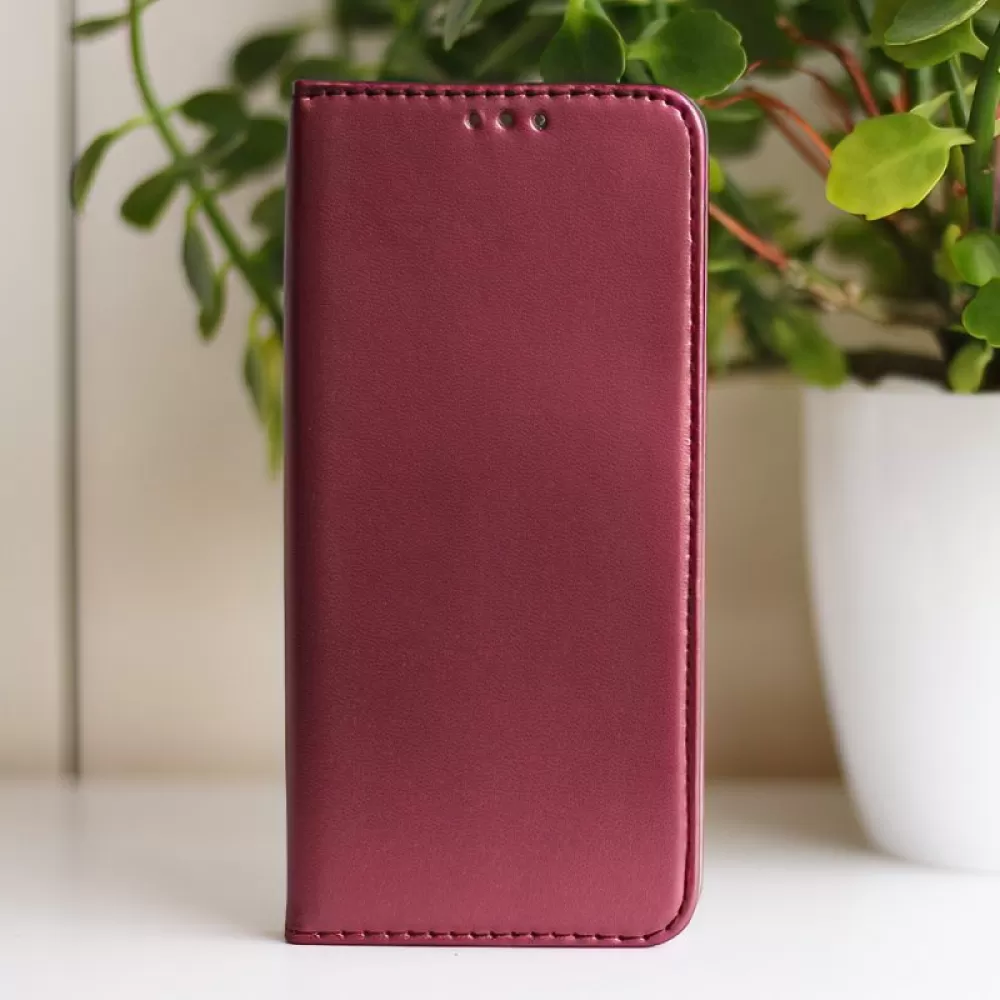 Futrola flip SMART MAGNETO BOOK (Magnetic case) za Xiaomi Redmi A5 Global bordo