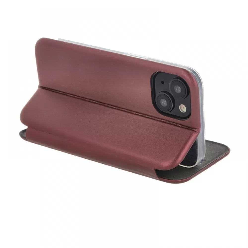 Futrola flip cover GALIO (Smart Diva) za Samsung Galaxy S25 FE bordo