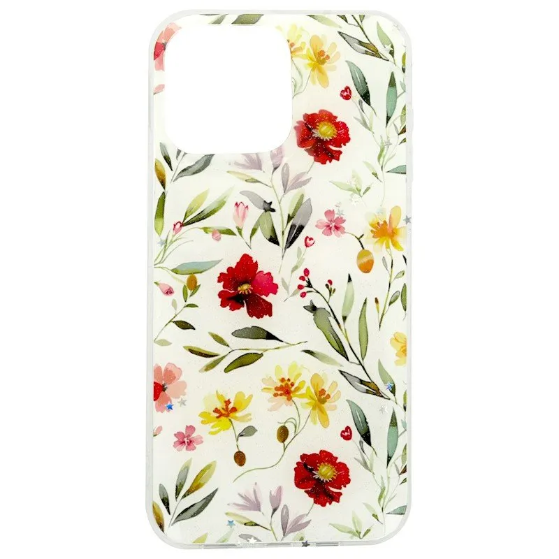 Futrola Glow Glam za Samsung Galaxy S25 bela