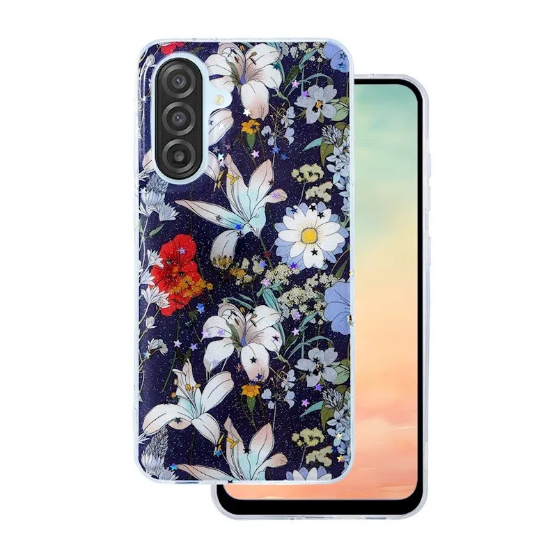 Futrola Glow Glam za Samsung Galaxy A17 4G / A17 5G plava