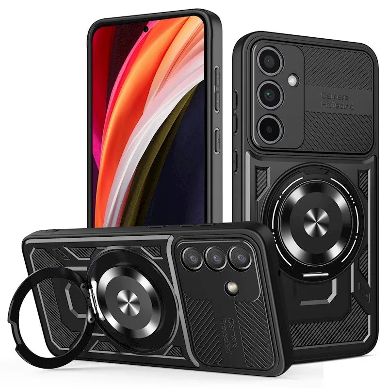 Futrola Defender Armor Mag za Samsung Galaxy S24 / S25 crna