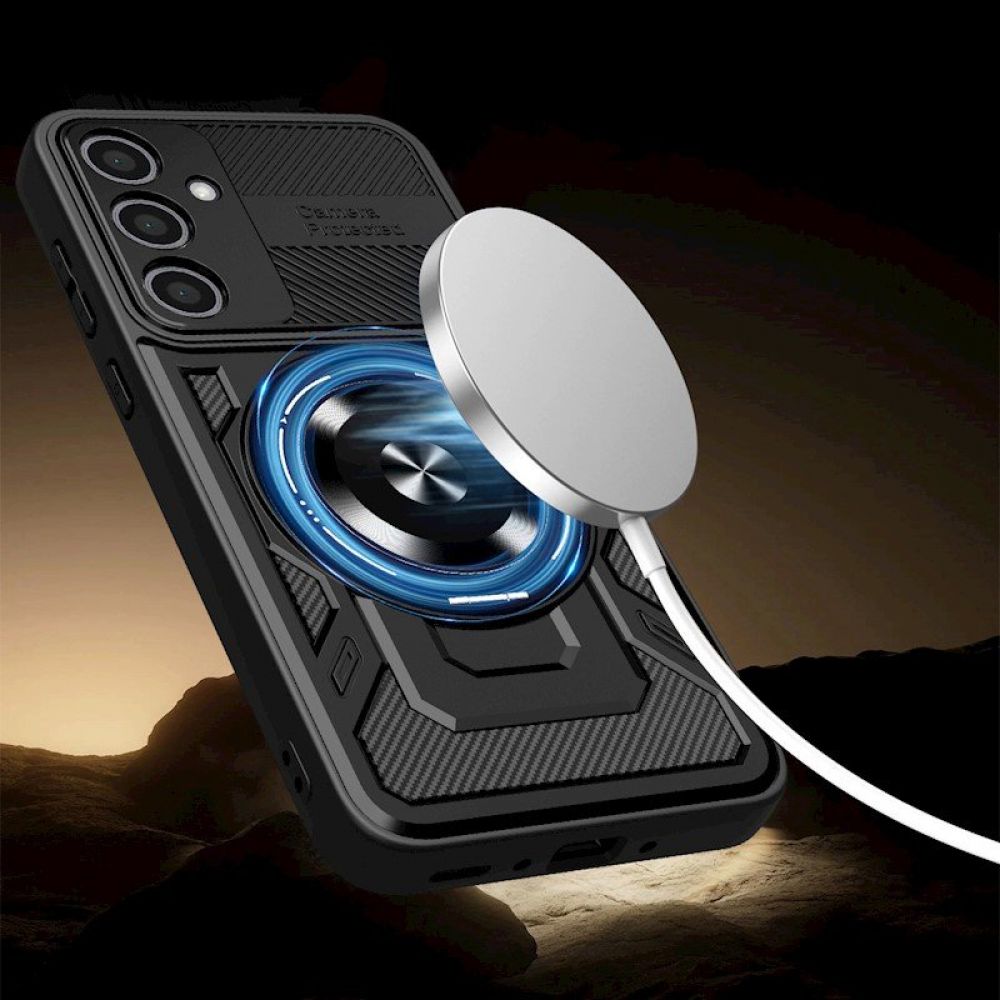 Futrola Defender Armor Mag za Samsung Galaxy S24 / S25 crna