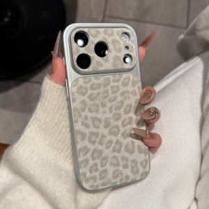 Futrola Leopard Glam za iPhone 17 Pro zlatna