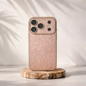 Futrola Glossy Glitter Case za iPhone 17 zlatna