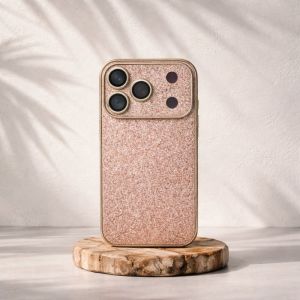 Futrola Glossy Glitter Case za iPhone 17 Pro Max zlatna
