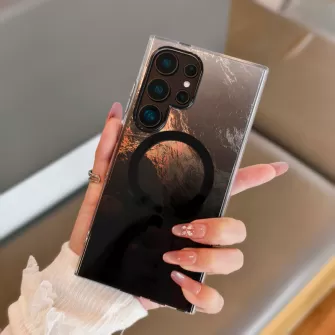 Futrola Cristal Aurora MagSafe za Samsung Galaxy S26 crna