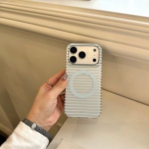 Futrola Magsafe Lines za iPhone 17 Pro plava