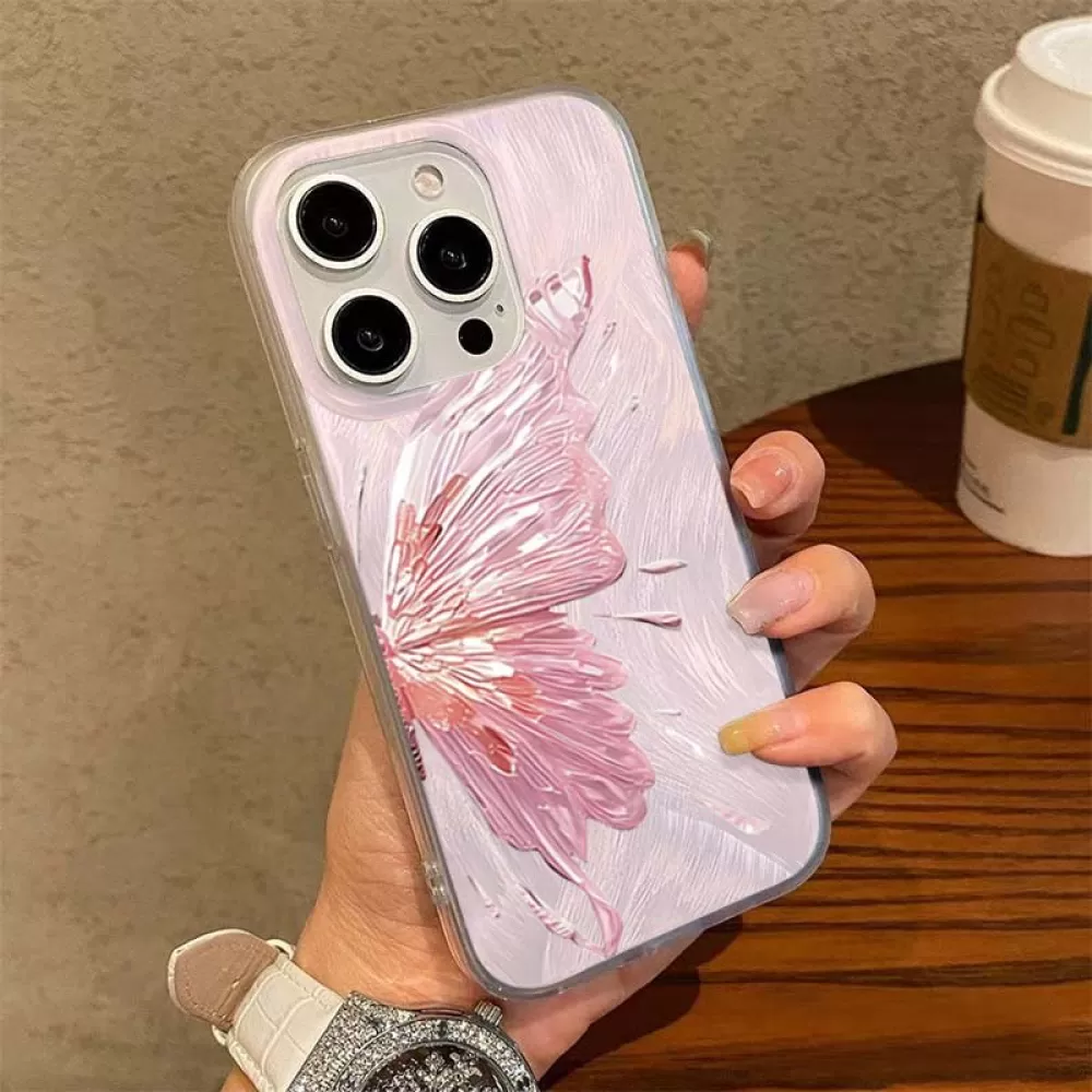 Futrola Pink Butterfly za iPhone 17
