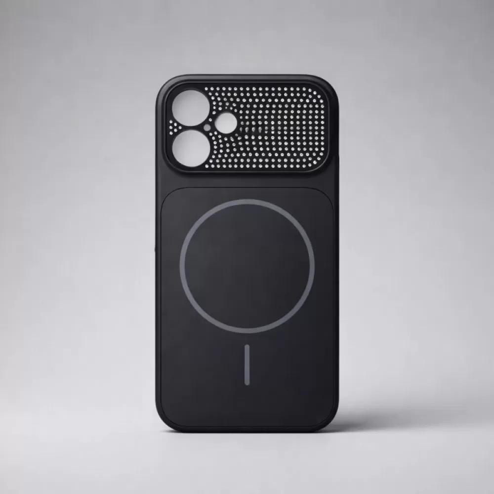 Futrola Cristal Glam za iPhone 17 crna