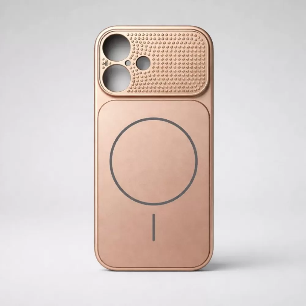 Futrola Cristal Glam za iPhone 17 zlatna