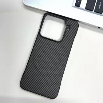 Futrola Carbon Man Mag za Xiaomi Redmi Note 15 Pro Plus siva