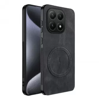 Futrola Leather Man Magsafe za iPhone 17 crna