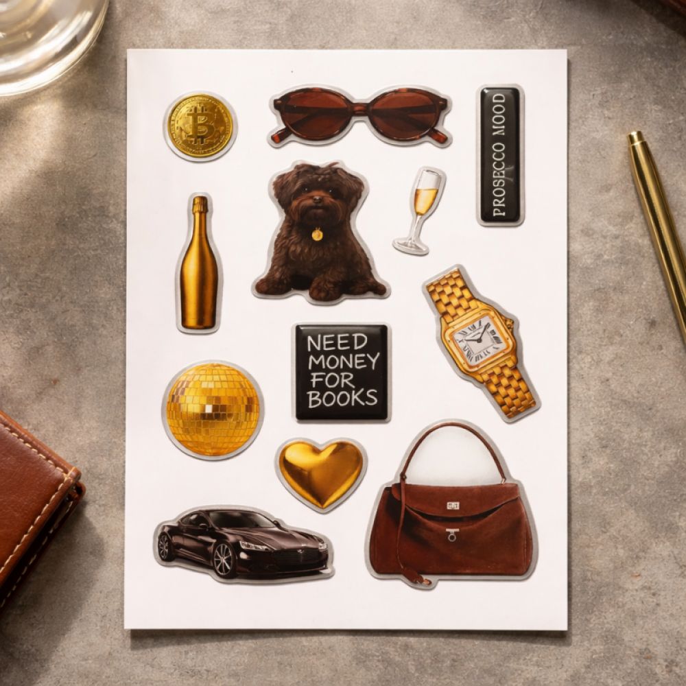 3D Stikeri Lux Trend No21