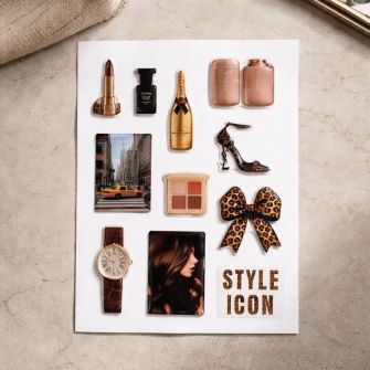 3D Stikeri Lux Trend No23