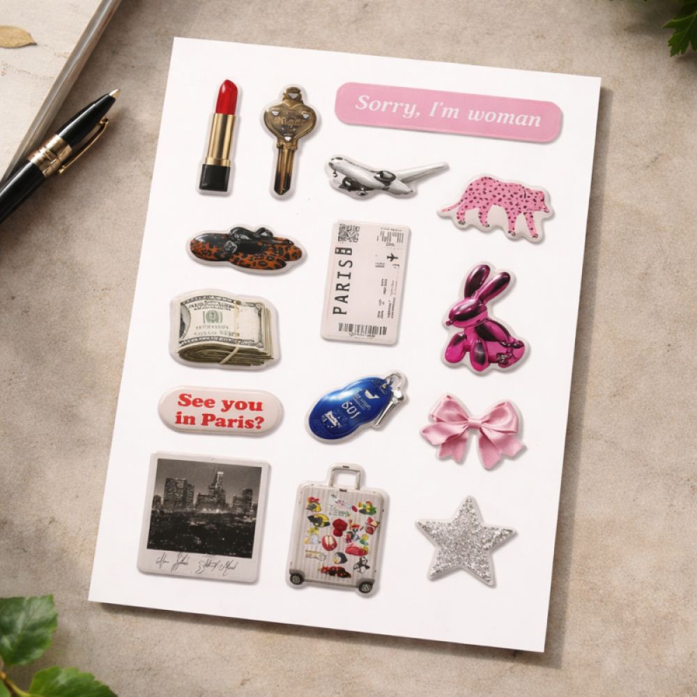 3D Stikeri Lux Trend No24